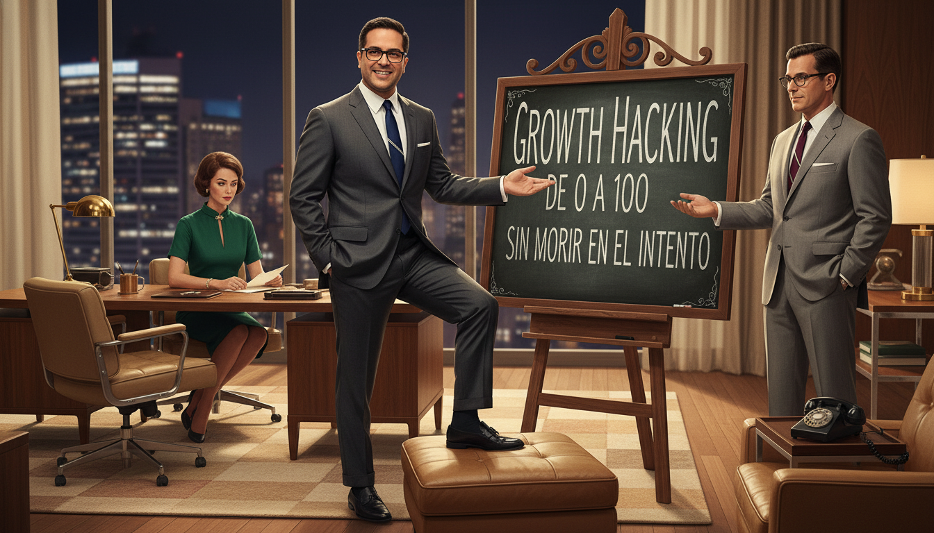 Growth Hacking: De 0 a 100 sin morir en el intento