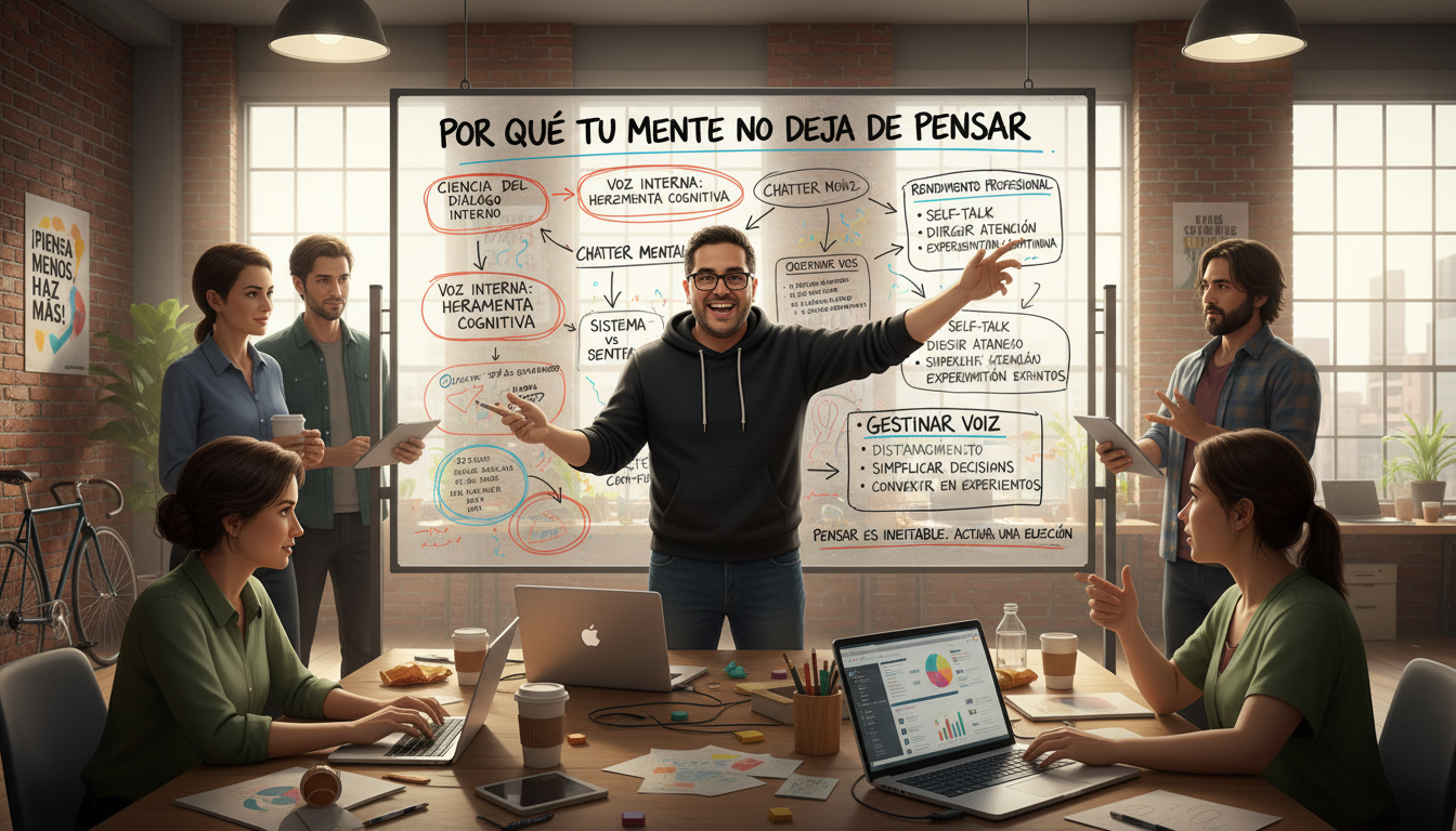 Por qué tu mente no deja de pensar: La ciencia del diálogo interno y el alto rendimiento