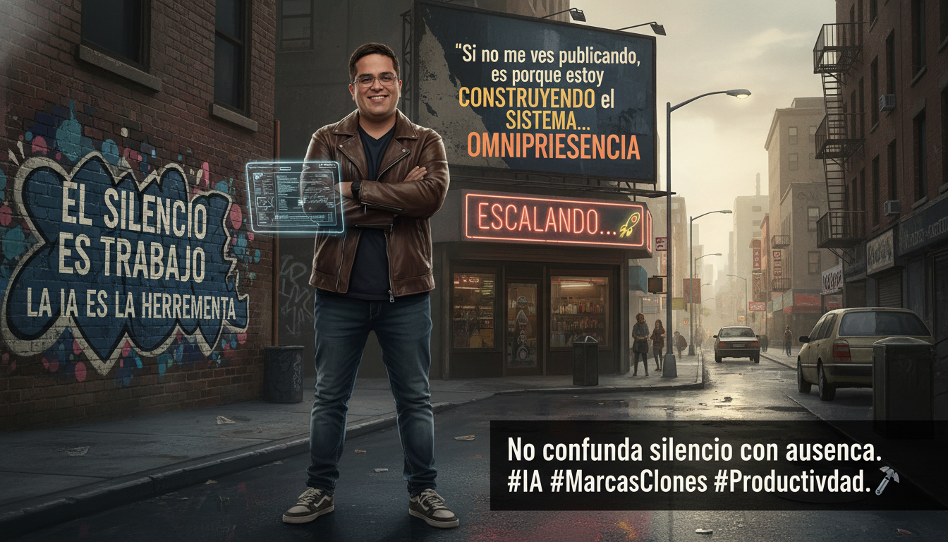 El Silencio del Constructor: Por Qué Dejé de Publicar para Crear de Verdad