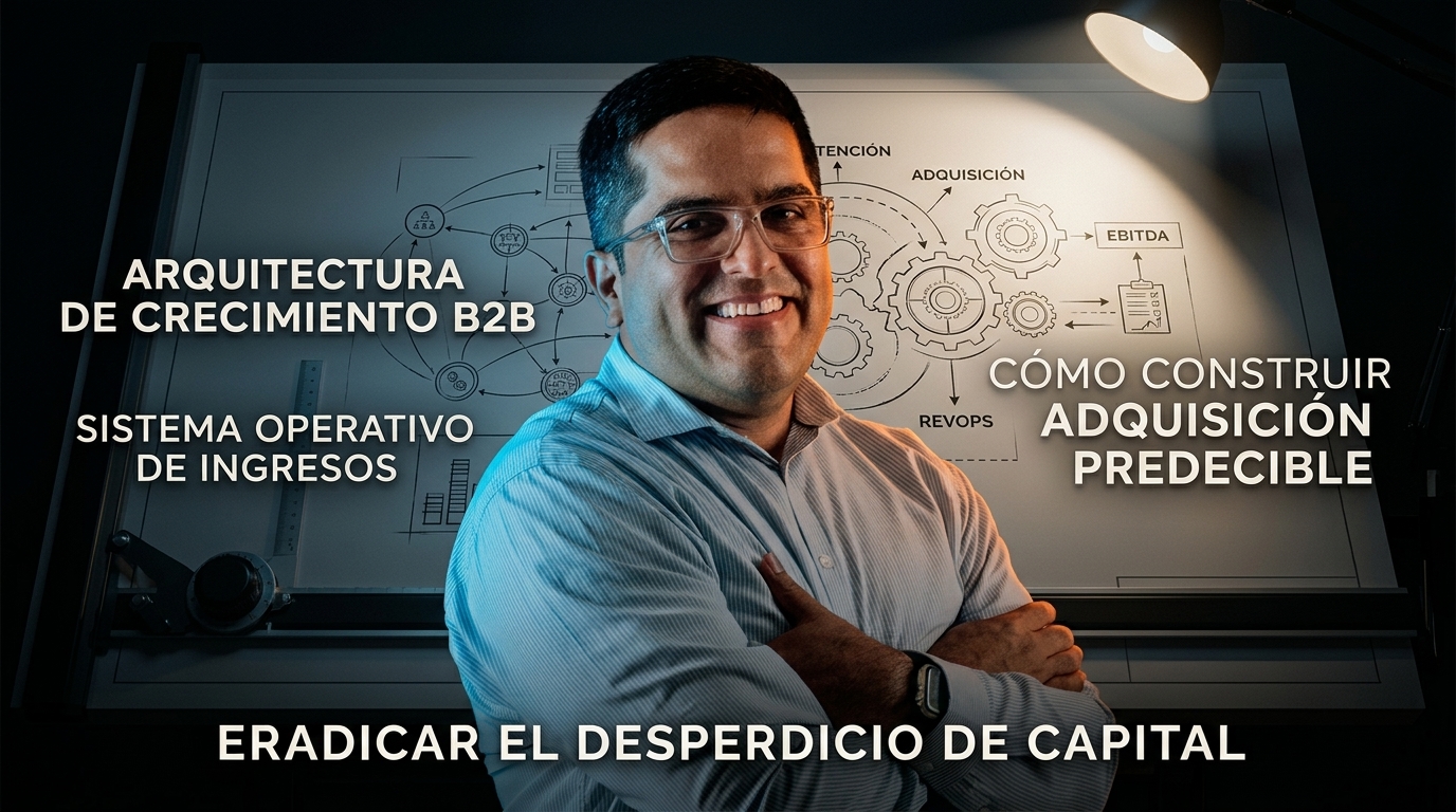 Arquitectura de Crecimiento B2B: Cómo Construir un Sistema Operativo de Adquisición y Retención Predecible